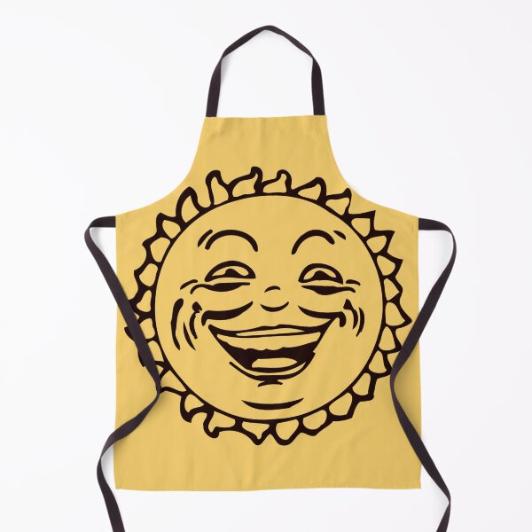 Item preview, Vintage Drawing of a Smiling Sun designed and sold by MtValleyDesign.