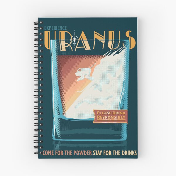 Item preview, Uranus Travel Poster designed and sold by adorabowldesign.