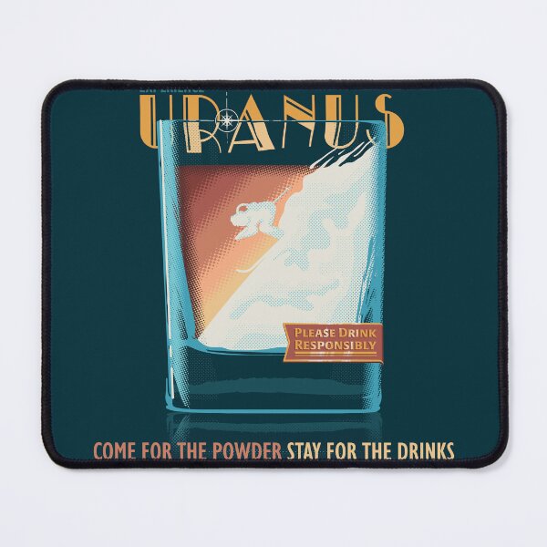 Item preview, Uranus Travel Poster designed and sold by adorabowldesign.