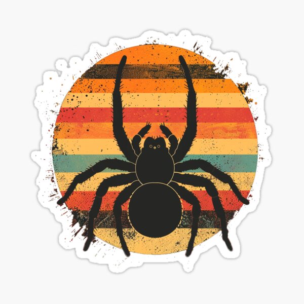 Item preview, Retro Spooky Scary Tarantula Spider - Gift For Tarantula Lovers designed and sold by Tarantula-Pet.