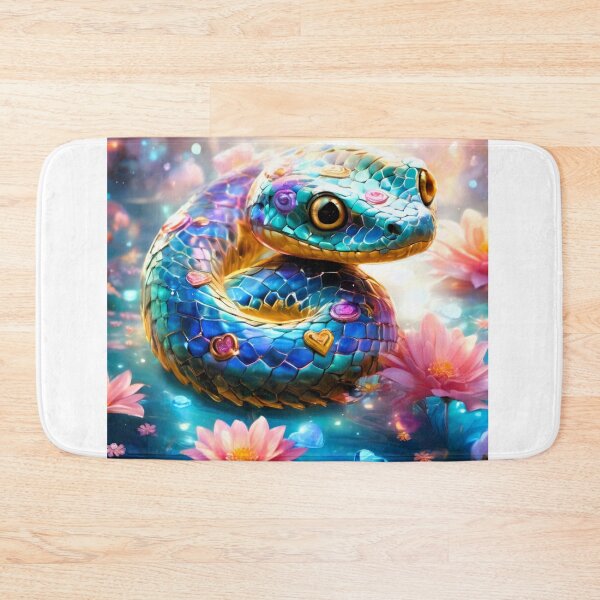 Item preview, blue and green boa snake designed and sold by janjacbu.