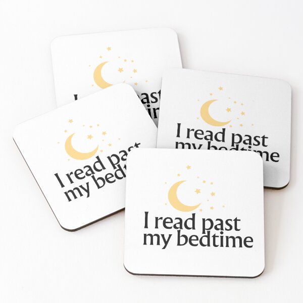 Item preview, I Read Past My Bedtime designed and sold by Mysticartshop.