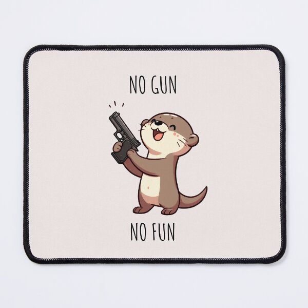 Item preview, Otter With Glock designed and sold by LemuellTrends.