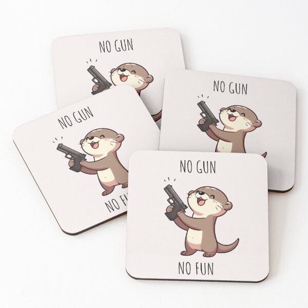 Item preview, Otter With Glock designed and sold by LemuellTrends.