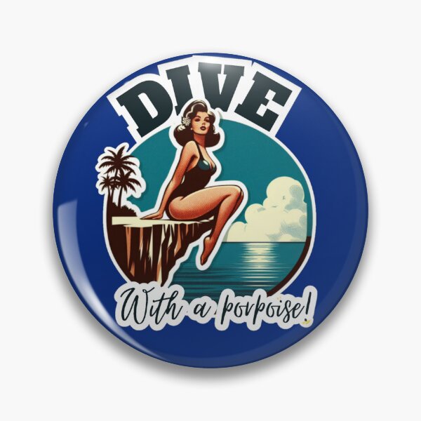 Item preview, Dive with a porpoise! designed and sold by DShirtRepublic.