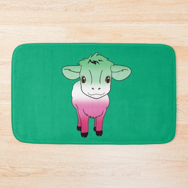 Item preview, Cute Abrosexual Pride Flag Cow, Kawaii Abrosexual Pride Design designed and sold by Travelslightly.
