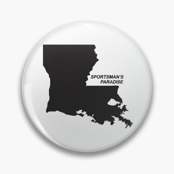 Item preview, Louisiana "Sportsman's Paradise" designed and sold by casualcatherine.