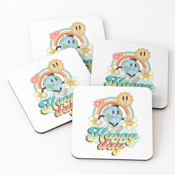Item preview, Retro Happy Day / Cool 1930 Cartoon Style Print. designed and sold by Thehatinthecat.