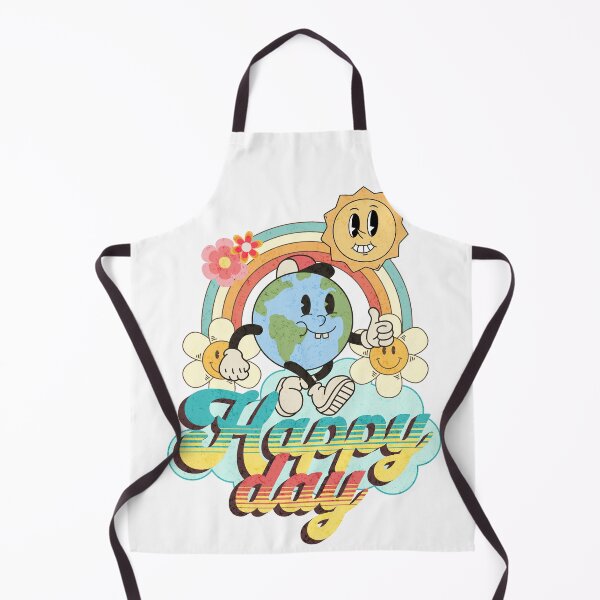 Item preview, Retro Happy Day / Cool 1930 Cartoon Style Print. designed and sold by Thehatinthecat.