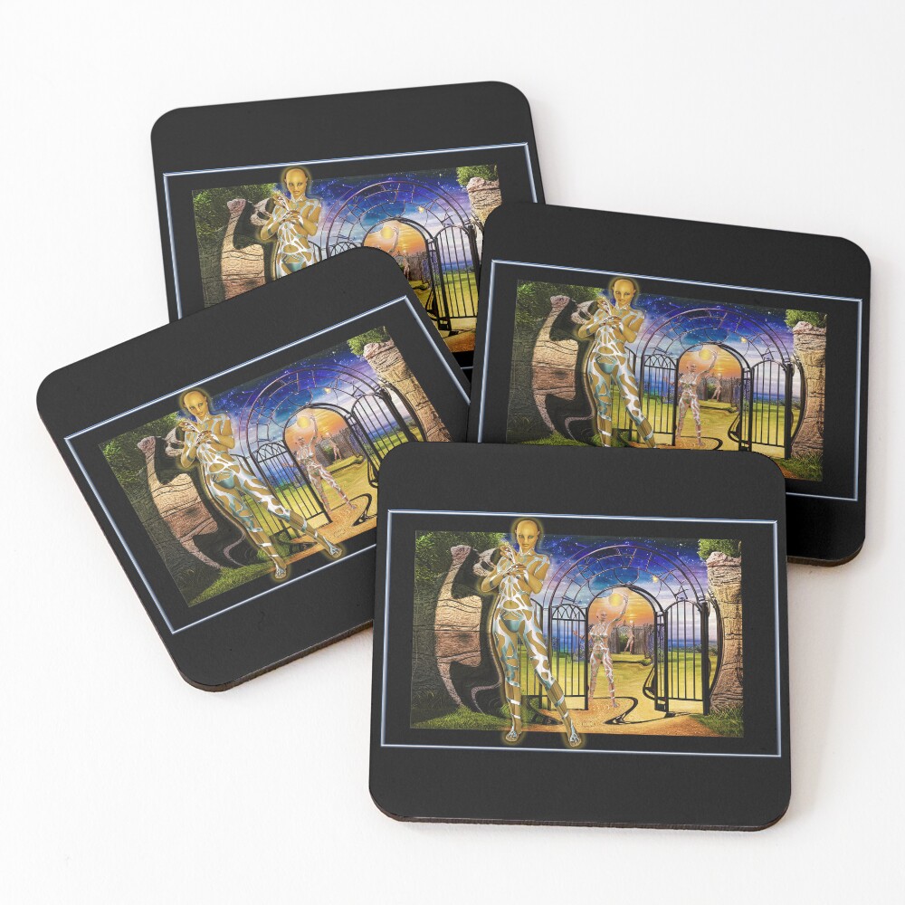 Item preview, Coasters (Set of 4) designed and sold by shadowlea.