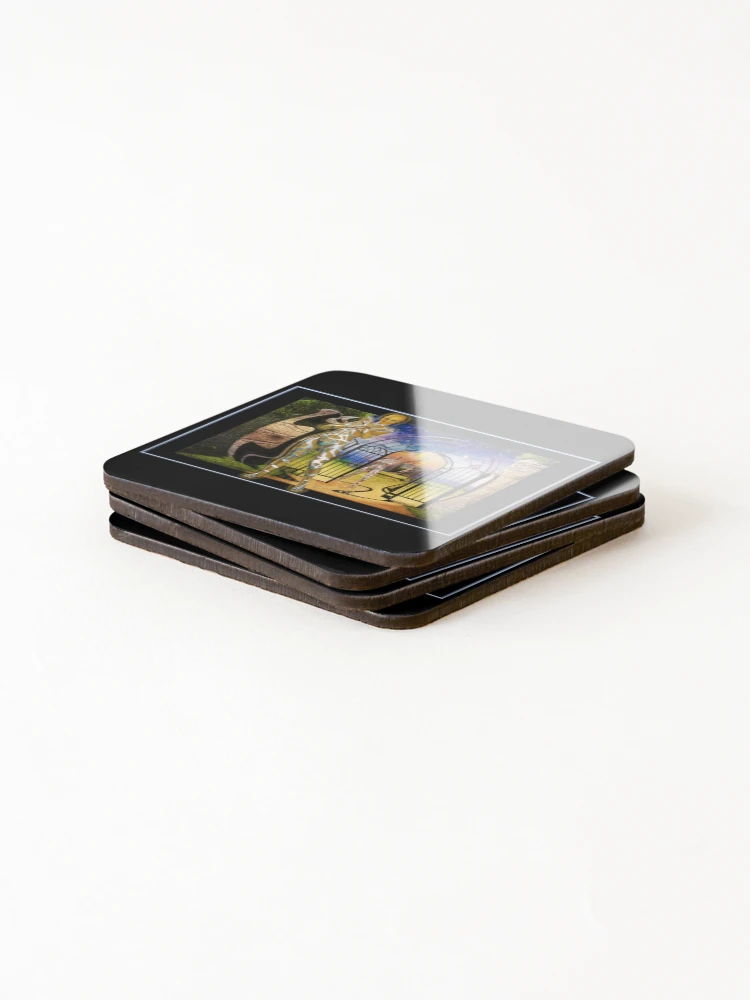 Thumbnail 4 of 5, Coasters (Set of 4), Interdimensional Nomads designed and sold by shadowlea.