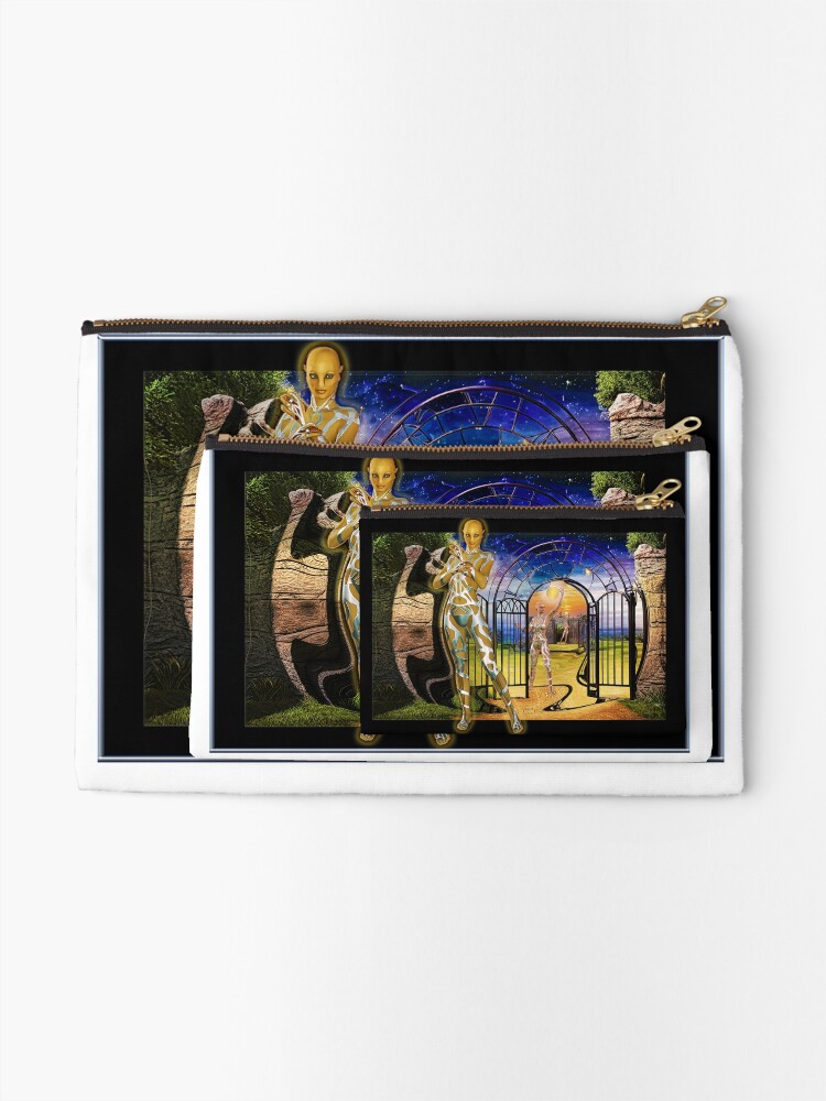Thumbnail 2 of 4, Zipper Pouch, Interdimensional   Nomads designed and sold by shadowlea.