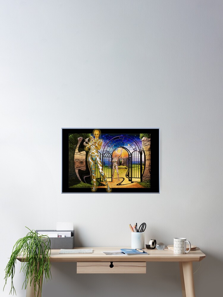 Thumbnail 2 of 3, Poster, Interdimensional Nomads designed and sold by shadowlea.