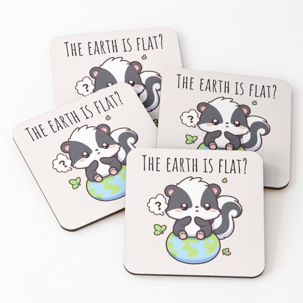 Item preview, The Earth Is Flat? Possum designed and sold by LemuellTrends.