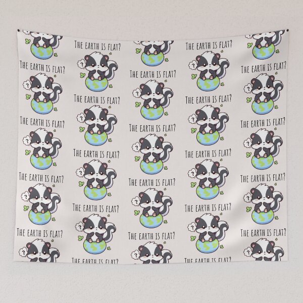Item preview, The Earth Is Flat? Possum designed and sold by LemuellTrends.