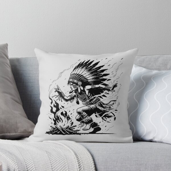 Item preview, Apocalyptic Survivors: Native American Warriors Design designed and sold by LATINOERRANTES.