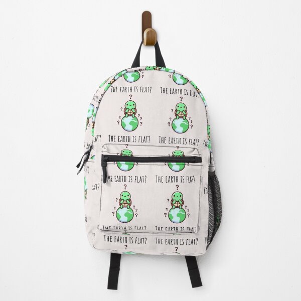 Item preview, The Earth Is Flat? Turtle designed and sold by LemuellTrends.