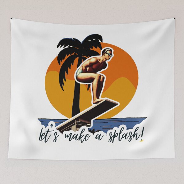 Item preview, Let's make a splash! designed and sold by DShirtRepublic.
