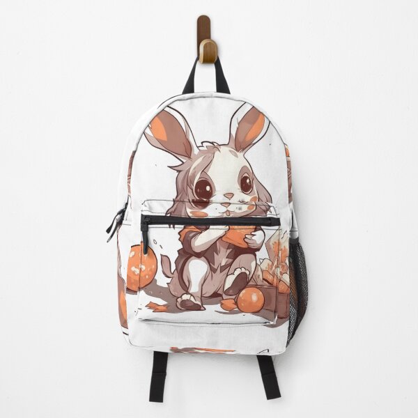 Item preview, Cute Cartoon Bunny eating chocolate designed and sold by PCGDrawing.