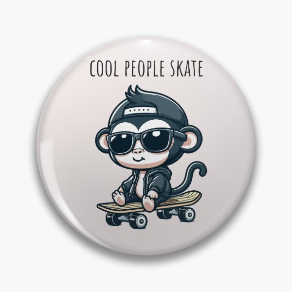 Artikelvorschau, Cooler Guy Monkey Skate entworfen und verkauft von LemuellTrends.