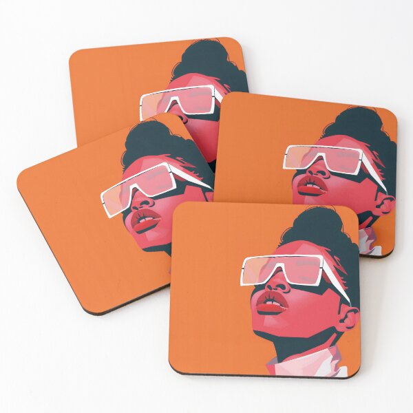 Item preview, Orange-Hued Portrait designed and sold by duanduan-art.