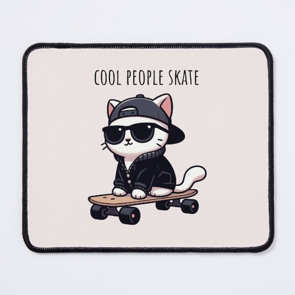 Item preview, Cool Guy Cat Skate designed and sold by LemuellTrends.