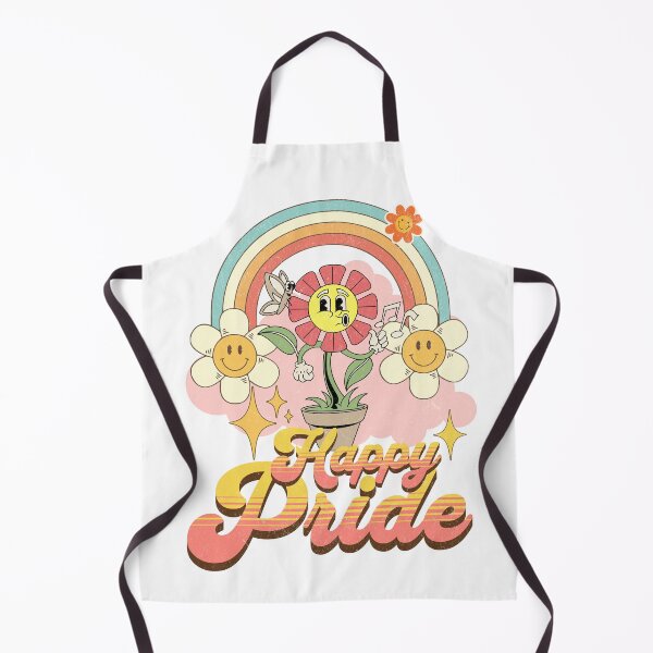 Item preview, Cool Retro Groovy Style Happy Pride / Vintage 1970s Groovy Gay Print designed and sold by Thehatinthecat.