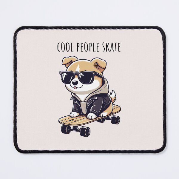 Item preview, Cool Guy Dog Skate designed and sold by LemuellTrends.