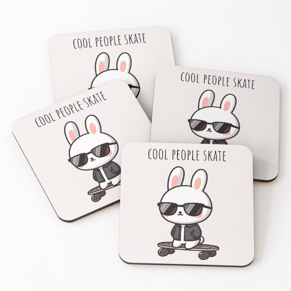 Item preview, Cool Guy Bunny Skate designed and sold by LemuellTrends.