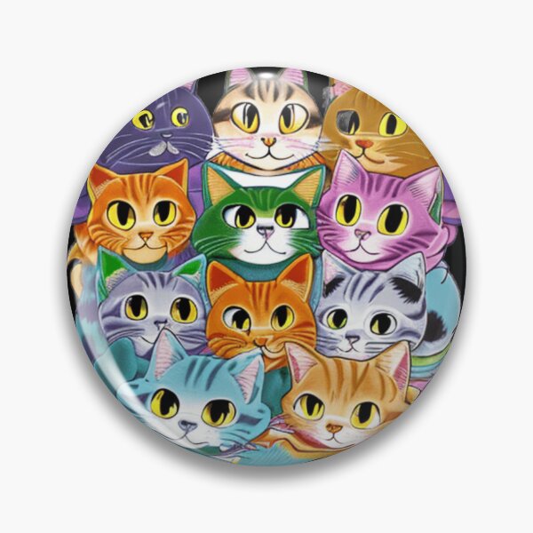 Item preview, Group of funny and prankster cats designed and sold by Astralia.
