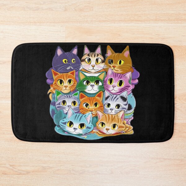Item preview, Group of funny and prankster cats designed and sold by Astralia.