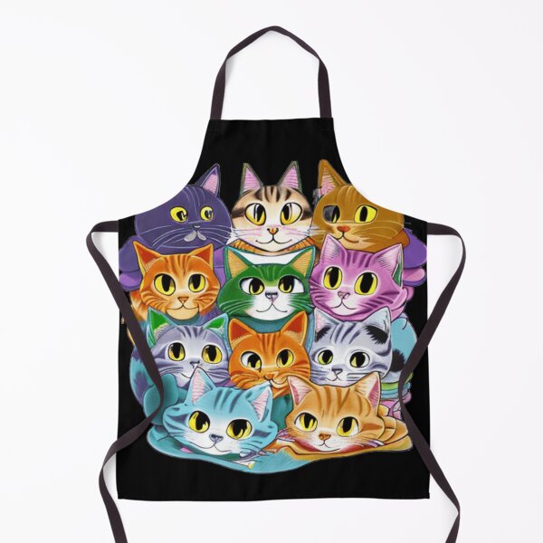 Item preview, Group of funny and prankster cats designed and sold by Astralia.