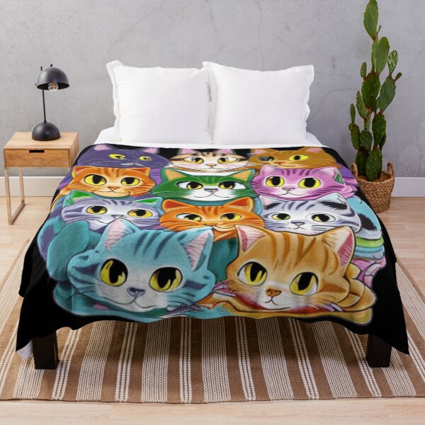 Item preview, Group of funny and prankster cats designed and sold by Astralia.