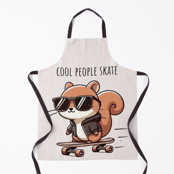 Item preview, Cool Guy Squirrel Skate designed and sold by LemuellTrends.