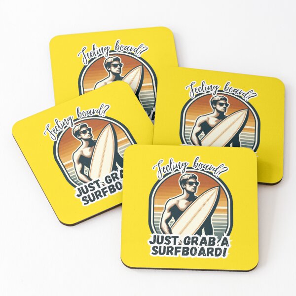Item preview, Feeling board? Just grab a surfboard! designed and sold by DShirtRepublic.