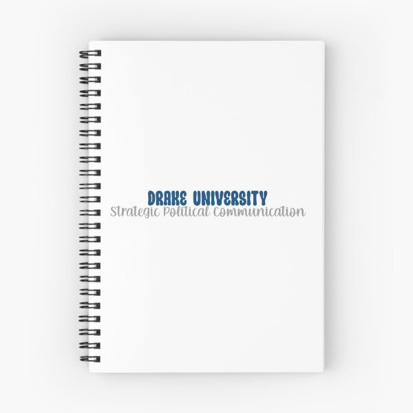 Aperçu de l'œuvre Communication politique stratégique de l’Université Drake créée et vendue par Hannah Grace Designs.
