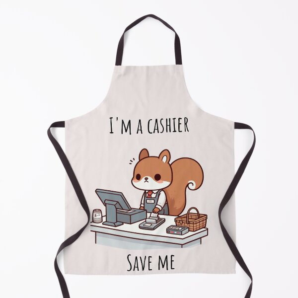 Item preview, Cashier Squirrel designed and sold by LemuellTrends.