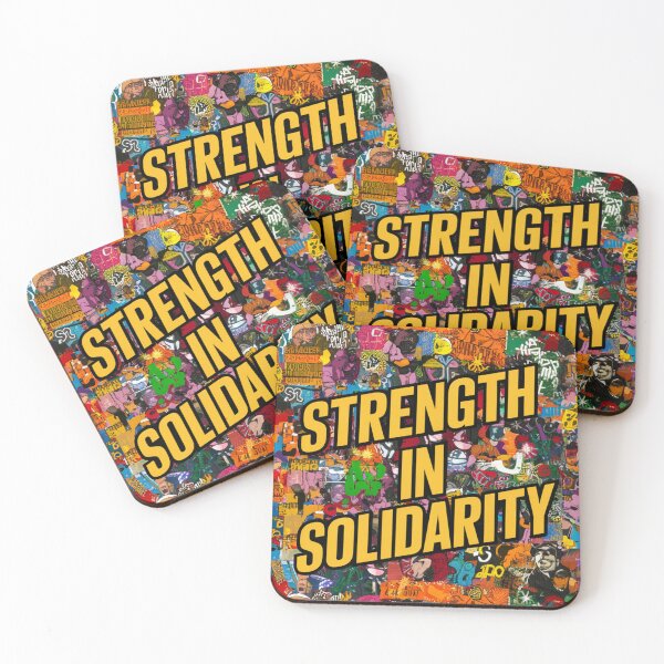 Item preview, Solidarity Stencil Graffiti designed and sold by Bomax121.