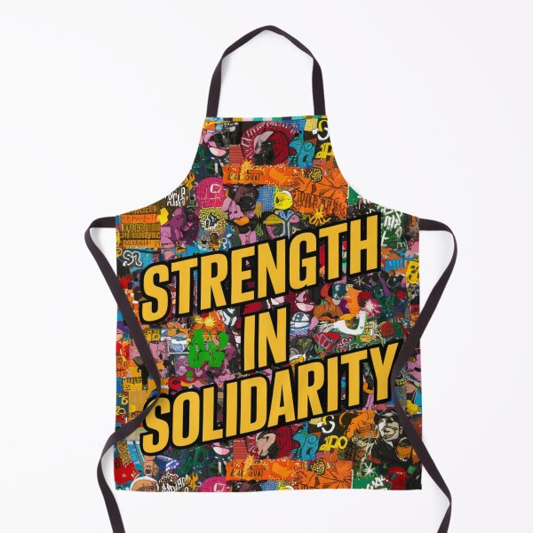 Item preview, Solidarity Stencil Graffiti designed and sold by Bomax121.