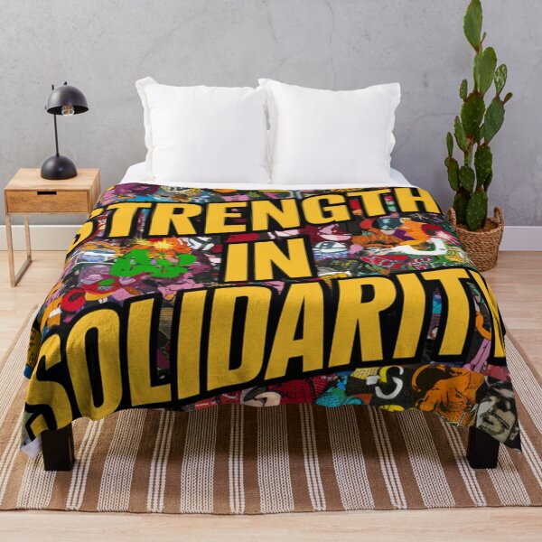 Item preview, Solidarity Stencil Graffiti designed and sold by Bomax121.