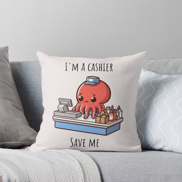 Item preview, Cashier Octopus designed and sold by LemuellTrends.