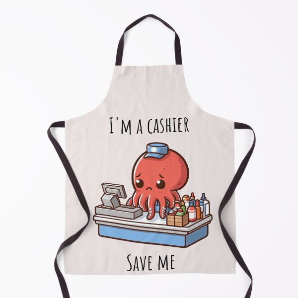 Item preview, Cashier Octopus designed and sold by LemuellTrends.