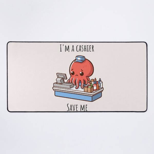 Item preview, Cashier Octopus designed and sold by LemuellTrends.