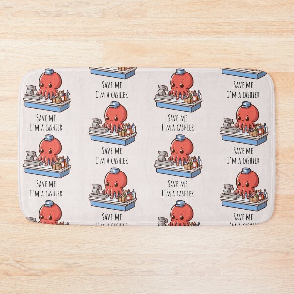 Item preview, Cashier Octopus designed and sold by LemuellTrends.
