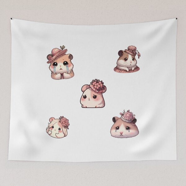 Item preview, Sad Hamster Pack, Crying Hamster Collection designed and sold by VintageCreator.