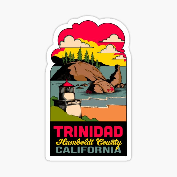 Trinidad California Sticker