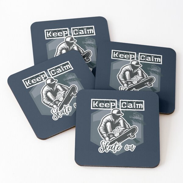 Item preview, Keep Calm and Skate on designed and sold by DShirtRepublic.