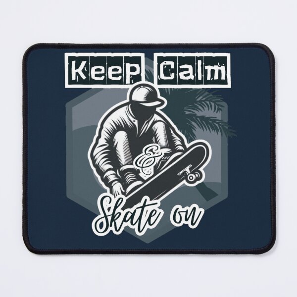 Item preview, Keep Calm and Skate on designed and sold by DShirtRepublic.
