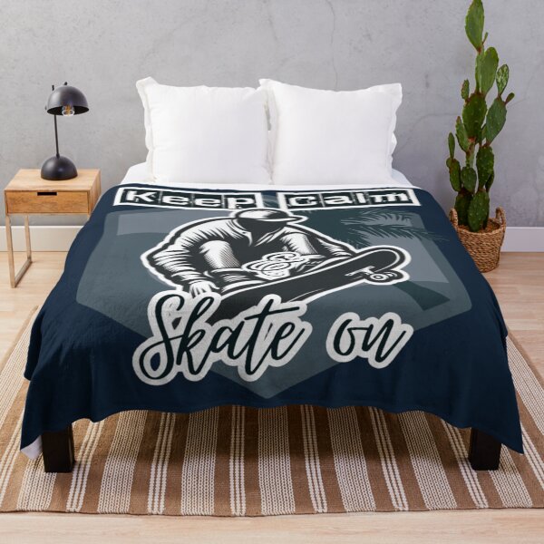Item preview, Keep Calm and Skate on designed and sold by DShirtRepublic.