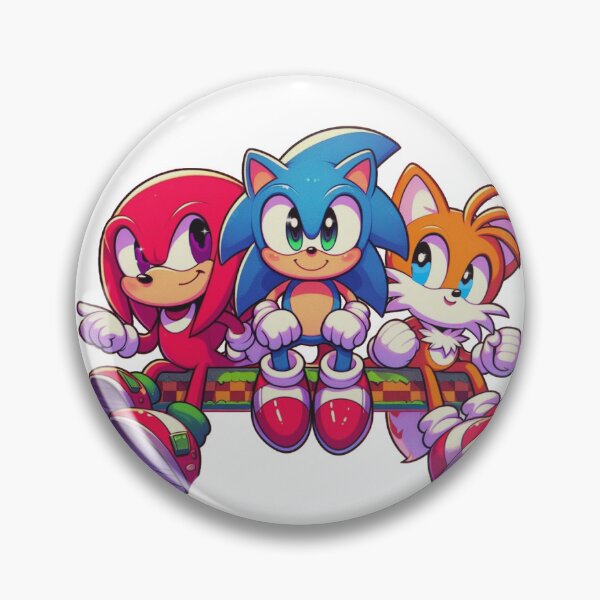 Item preview, Sonic, knuckles and tails designed and sold by Ahhhhhstickers2000.